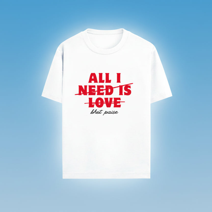 Unisex Printed T-shirt